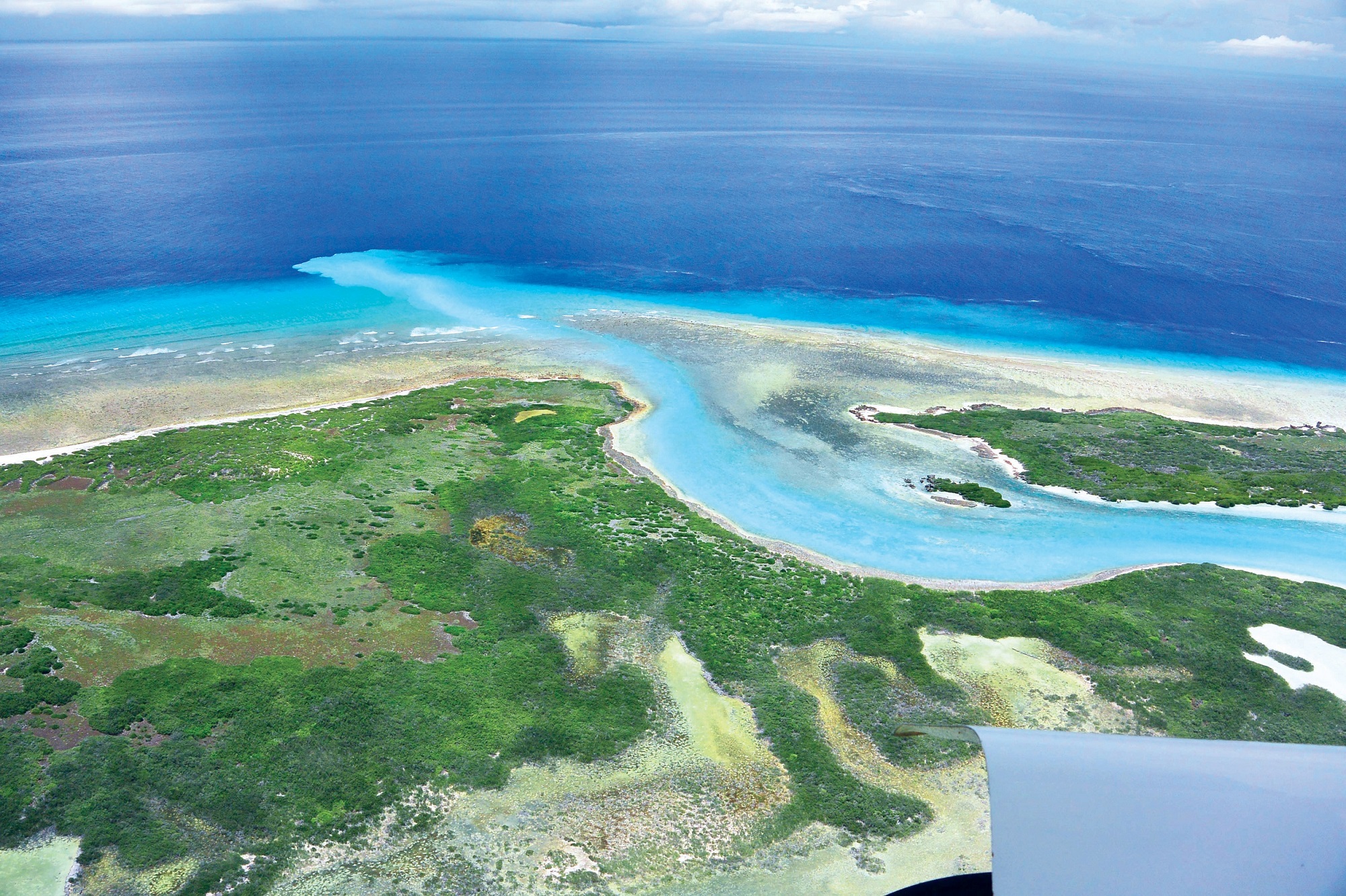 astove island seychelles aerial 05